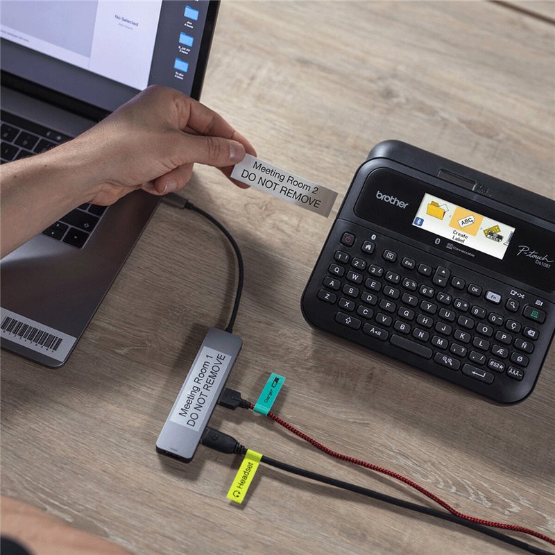 Image secondaire de Brother PT-D610BTVP imprimante pour étiquettes Transfert thermique Avec fil &sans fil TZe Bluetooth