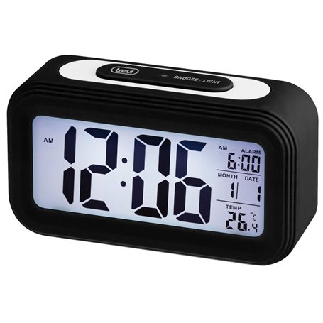 Trevi SLD 3068 S Réveil numérique Noir