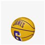 Ballon de basket Wilson NBA Player Icon Mini Lebron Jaune Taille unique