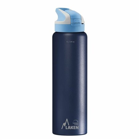 Gourde Laken Summit Bleu 1 L Acier inoxydable Plastique