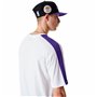 T-shirt à manches courtes homme New Era NBA Colour Block LA Lakers Blanc