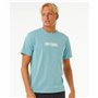 T-shirt à manches courtes homme Rip Curl Big Mumma Icon  Bleu ciel