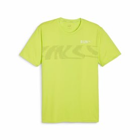 T-shirt à manches courtes homme Puma RUN FAVORITE S GRA Vert clair