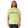 T-shirt à manches courtes homme Rip Curl Paradise Land Vert clair