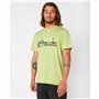 T-shirt à manches courtes homme Rip Curl Paradise Land Vert clair