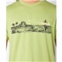 T-shirt à manches courtes homme Rip Curl Paradise Land Vert clair