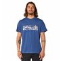 T-shirt à manches courtes homme Rip Curl Paradise Land Bleu