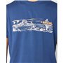 T-shirt à manches courtes homme Rip Curl Paradise Land Bleu