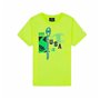 T-shirt à manches courtes homme Champion Crewneck  Vert clair