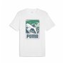 T-shirt à manches courtes homme Puma GRAPHICS Mountain Blanc