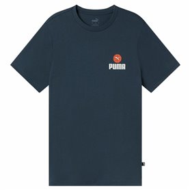 T-shirt à manches courtes homme Puma Bppo-000745 Bleu foncé