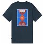 T-shirt à manches courtes homme Puma Bppo-000745 Bleu foncé