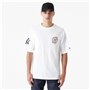 T-shirt à manches courtes homme New Era Graphic New York Yankees Blanc