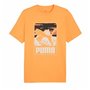 T-shirt à manches courtes homme Puma Graphics Mountain e Clementine  Orange