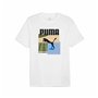 T-shirt à manches courtes homme Puma GRAPHICS Summer Blanc
