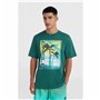 T-shirt à manches courtes homme O'Neill Jack Neon Living Vert clair