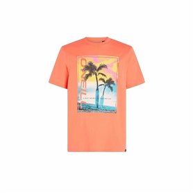 T-shirt à manches courtes homme O'Neill Jack Neon Living Orange