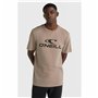 T-shirt à manches courtes homme O'Neill Logo Marron Clair