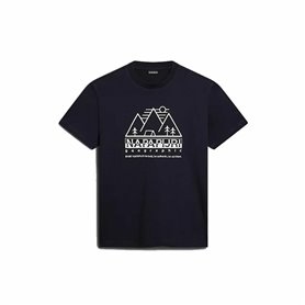 T-shirt à manches courtes homme Napapjiri S-Faber Noir