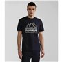 T-shirt à manches courtes homme Napapjiri S-Faber Noir