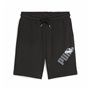 Short de Sport Puma Power Graphic Noir