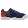 Chaussures de Padel pour Enfants Babolat Jet Clay Bleu foncé Unisexe