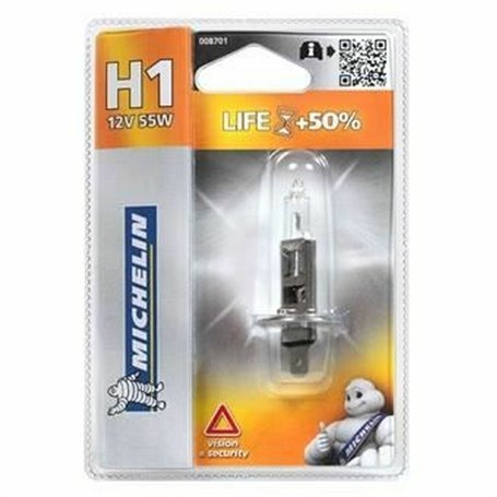 Ampoule pour voiture Michelin Life + 50% H1 55 W (1 Unité)