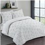 Housse de Couette Hugo Duvet Vision 13064HC3 Blanc/Noir 220 x 240 cm