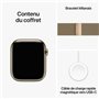 Montre intelligente Apple Series 9 Doré 45 mm