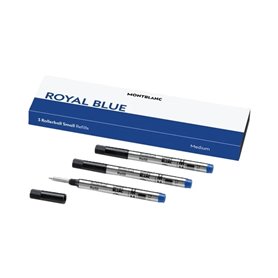 Recharge pour stylo Montblanc ROYAL  BLUE Bleu (3 Unités)