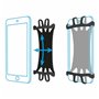 Support pour mobiles Mobilis 030004 5" 7" Noir Silicone