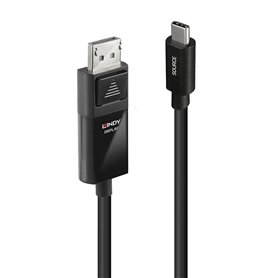 Câble USB-C LINDY 43341 1 m Noir (1 Unité)