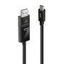 Câble USB-C LINDY 43341 1 m Noir (1 Unité)