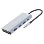 Hub USB Conceptronic 110519307101 Gris 100 W