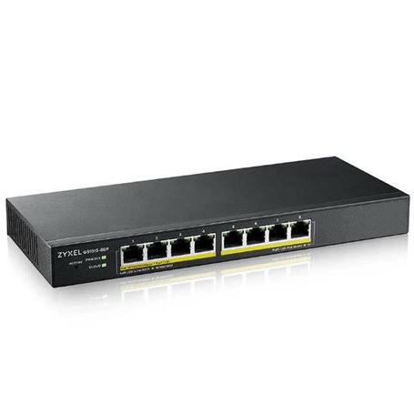 Zyxel GS1915-8EP Géré L2 Gigabit Ethernet (10/100/1000) Connexion Ethernet