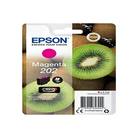 Epson Kiwi Singlepack Magenta 202 Claria Premium Ink