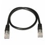 AISENS A133-0204 câble de réseau Noir 2 m Cat5e U/UTP (UTP)