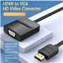 Adaptateur HDMI vers VGA Vention Noir