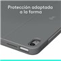 Housse pour Tablette Logitech iPad Air 2024 | iPad Air 2022 Gris Espagnol Qwerty QWERTY