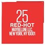 brillant à lèvres Maybelline SuperStay 25-red-hot