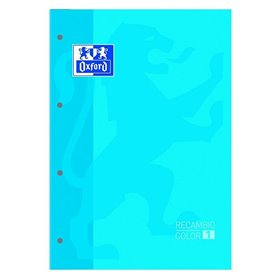 Rechange Oxford Volets 80 Volets 5 Unités A4 Turquoise 5 Pièces