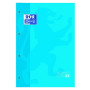 Rechange Oxford Volets 80 Volets 5 Unités A4 Turquoise 5 Pièces