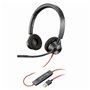 Casque audio Poly BW3320 USB-A Noir