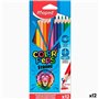 Crayons de couleur Maped Color' Peps Strong Multicouleur 12 Pièces (12 Unités)