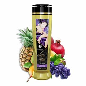 Huile de massage érotique Shunga Fruits exotiques (240 ml)