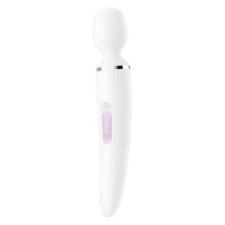 Vibrateur G-Spot Satisfyer Wand-er Woman Blanc