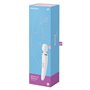 Vibrateur G-Spot Satisfyer Wand-er Woman Blanc