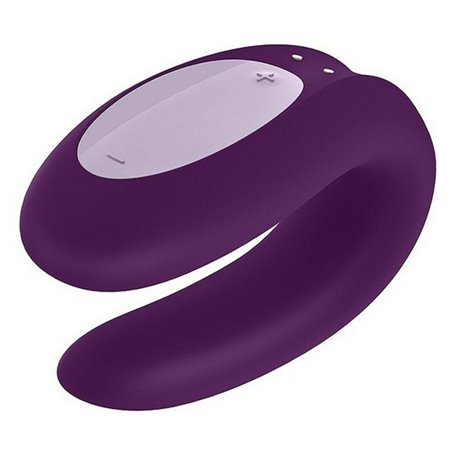 Vibration de Stimulation Double Satisfyer Double Joy Violet