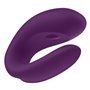 Vibration de Stimulation Double Satisfyer Double Joy Violet