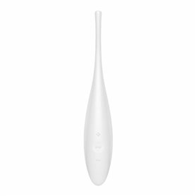 Vibrateur Clitoridien Courbe Satisfyer Twirling Joy Blanc